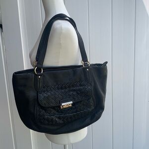 Cole Haan Woveb Front Hobo Bag